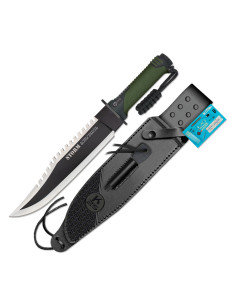 Tactical knife brand K25 model Storm mixed blade (38.2 cm.)