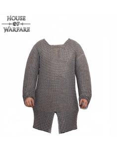 Chain mail aluminum rings Hauberk model