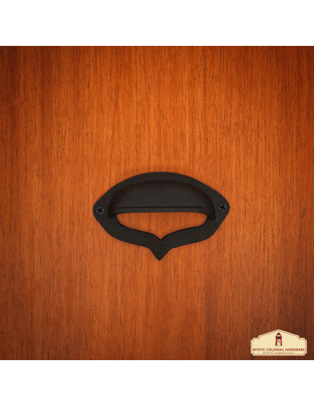 Pack of 4 medieval rustic cast iron...