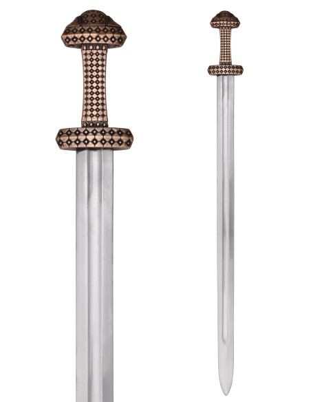 Viking sword with bronze finish... Viking sword with bronze finish...