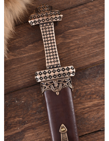 Viking sword with bronze finish... Viking sword with bronze finish...
