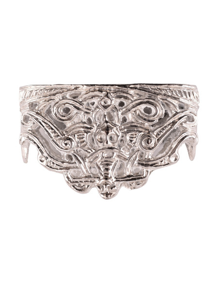 Sheath neck for Viking sword, silver...