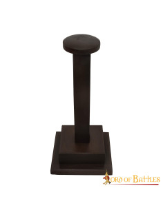 Handmade wooden helmet holder (42 cm.)