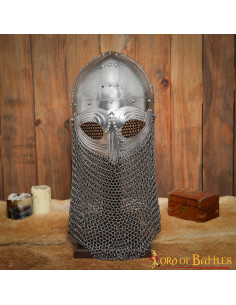 Handmade wooden helmet holder (42 cm.) 2