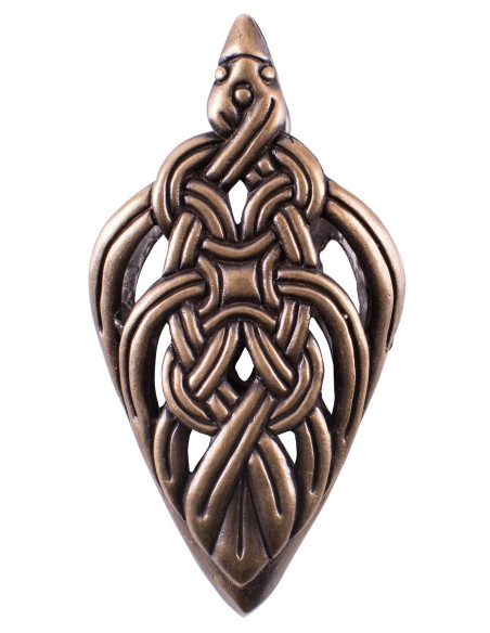 Viking sword sheath tip decoration...