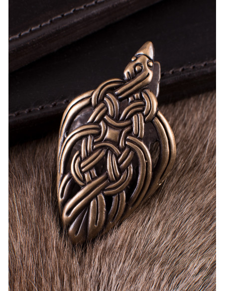 Viking sword sheath tip decoration...