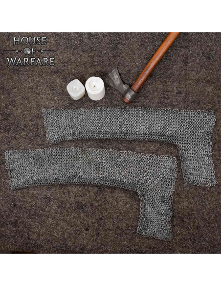 Steel chain mail sleeves (8 mm.)