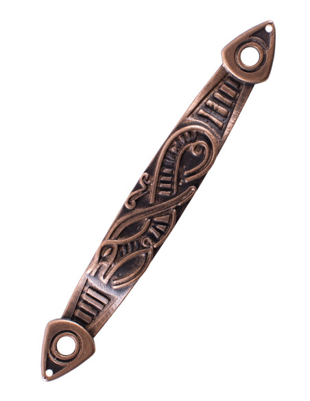 Sheath Buckle for Belt, Snakes Design
