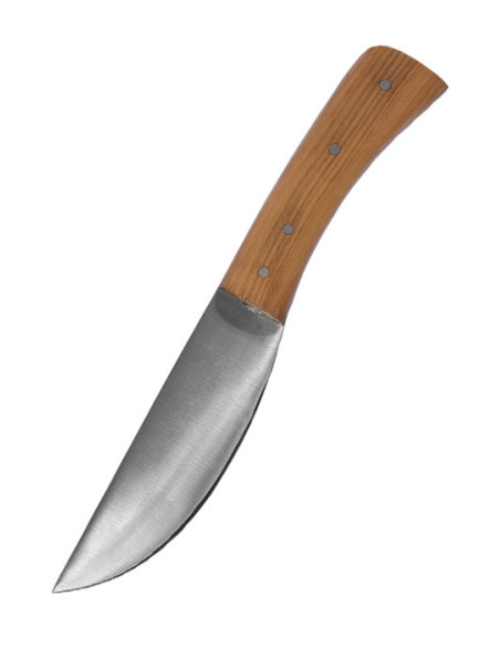 Classic style steel knife with...