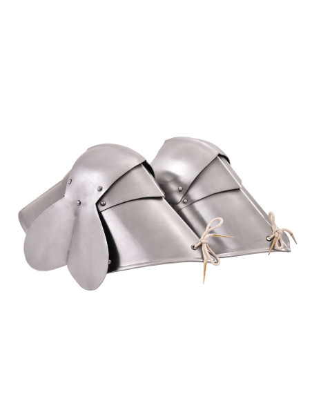 Gothic steel knee pads 1.6 mm. 15th...