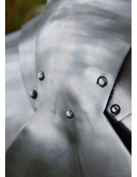 Gothic steel knee pads 1.6 mm. 15th...