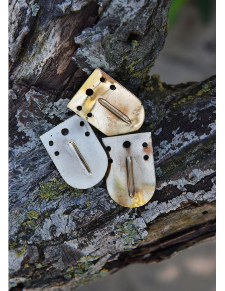 Pack of 25 brass pieces for lamellar...