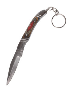 Arabic knife keychain stainless steel. (13.5 cm.)