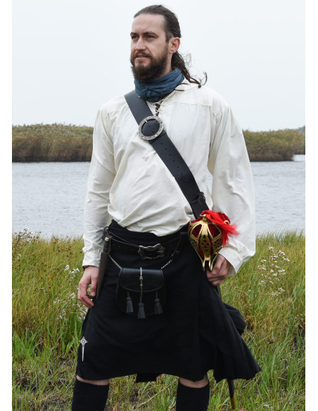 Kilt 8 yard Black Watch black color