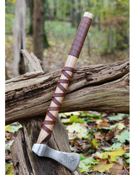 Decorative Viking ax cast steel type...