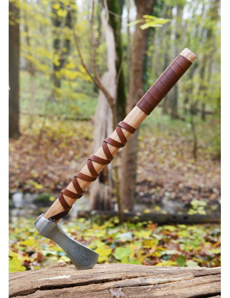 Decorative Viking ax cast steel type...