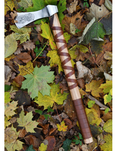 Decorative Viking ax cast steel type...