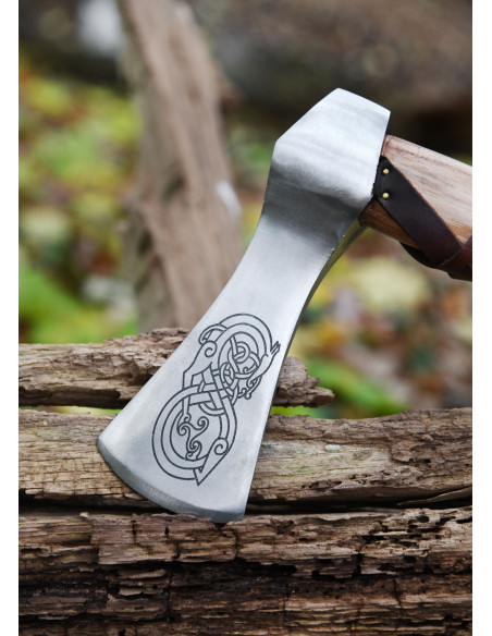 Decorative Viking ax cast steel type...