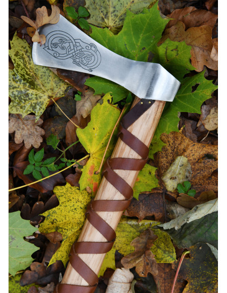 Decorative Viking ax cast steel type...