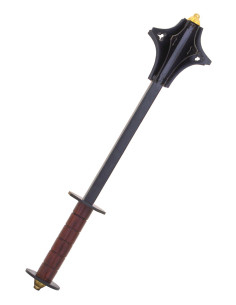 Decorative medieval steel mace year 1490