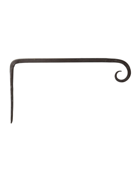 Wall support for hanging wrought iron...