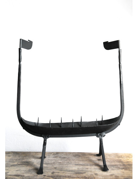 Large Viking ship candle holder,...