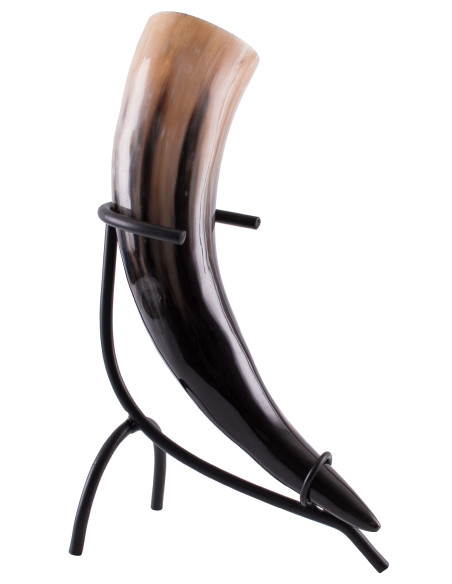 Small metal horn stand