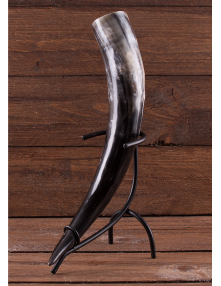 Small metal horn stand