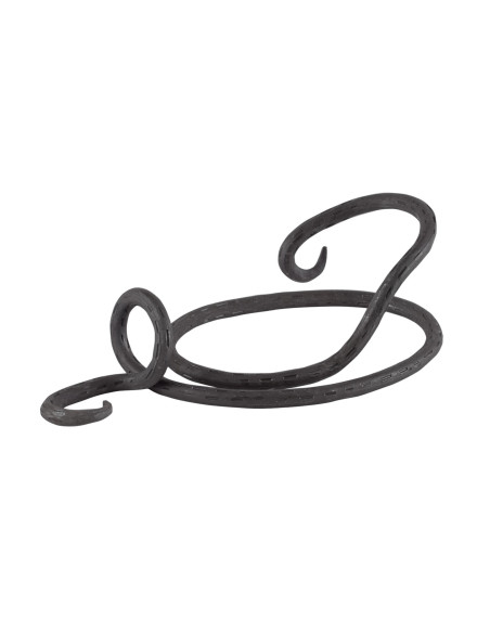 Small Hand Forged Metal Horn Stand