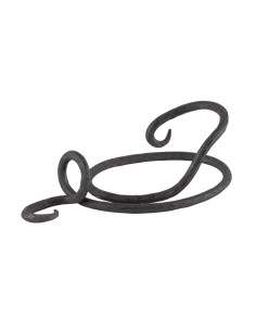 Large Hand Forged Metal Horn Stand