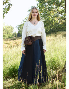 Aila medieval blouse in natural white 2