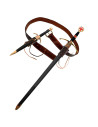 Templar accessories pack: belt, baldrics, sword and dagger