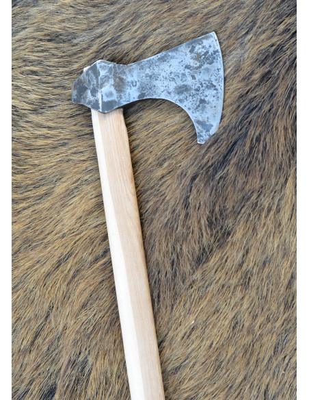 Viking ax blade without handle, dull
