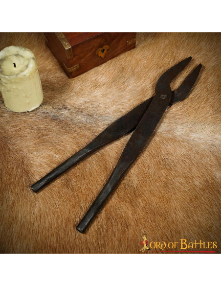 Medieval wrought iron pliers