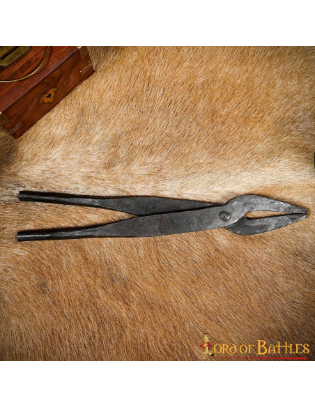 Medieval wrought iron pliers
