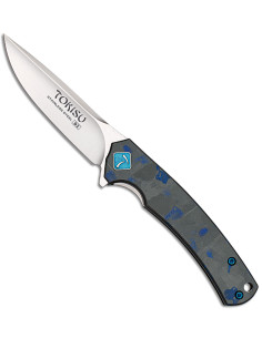TOKISU brand tactical knife, blue FC (15.90 cm.)