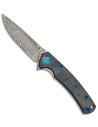 TOKISU Damascus G10 FC brand tactical knife (15.90 cm.)
