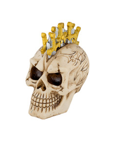 Resin figure Skull with swords (17 cm.)
