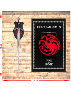 Banner Pack + Targaryen Daemon Sword from House of the...