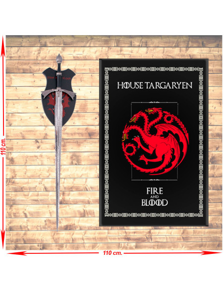 Banner Pack + Targaryen Daemon Sword...