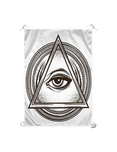 Masonic Lodge Banner, Masonic Eye (70x100 cm.)
