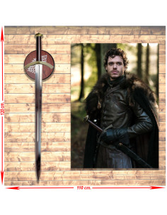Pack banner + Rob Stark's Sword, Game of Thrones