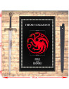 Pack banner + Sword of Viserys Targaryen, Game of Thrones