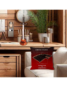 Cushion and Letter Opener Pack with House Stark stand,...