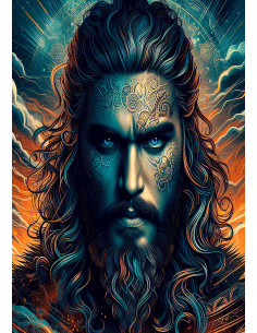 Khal Drogo Banner from Game of Thrones (70x100 cms.) 2
