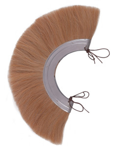 Metal plume for Roman helmet with hair - Blonde
