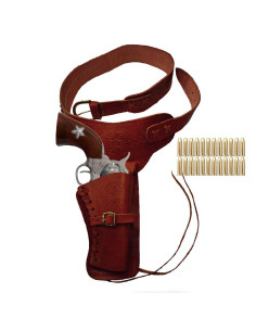 Doc Holliday Pack: Old West: revolver, cartridge belt and...