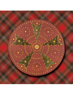 Scottish Targe Shield from the 13th-14th centuries (51 cm.)