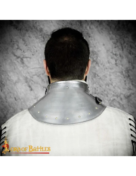 Medieval gorget Late Age, mild steel