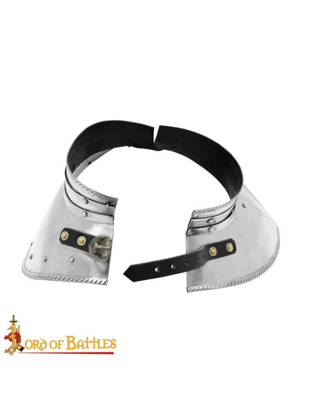 Medieval gorget Late Age, mild steel